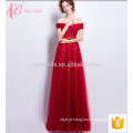 Cestbella Atacado Red Lace High Fashion A Line Evening Dress